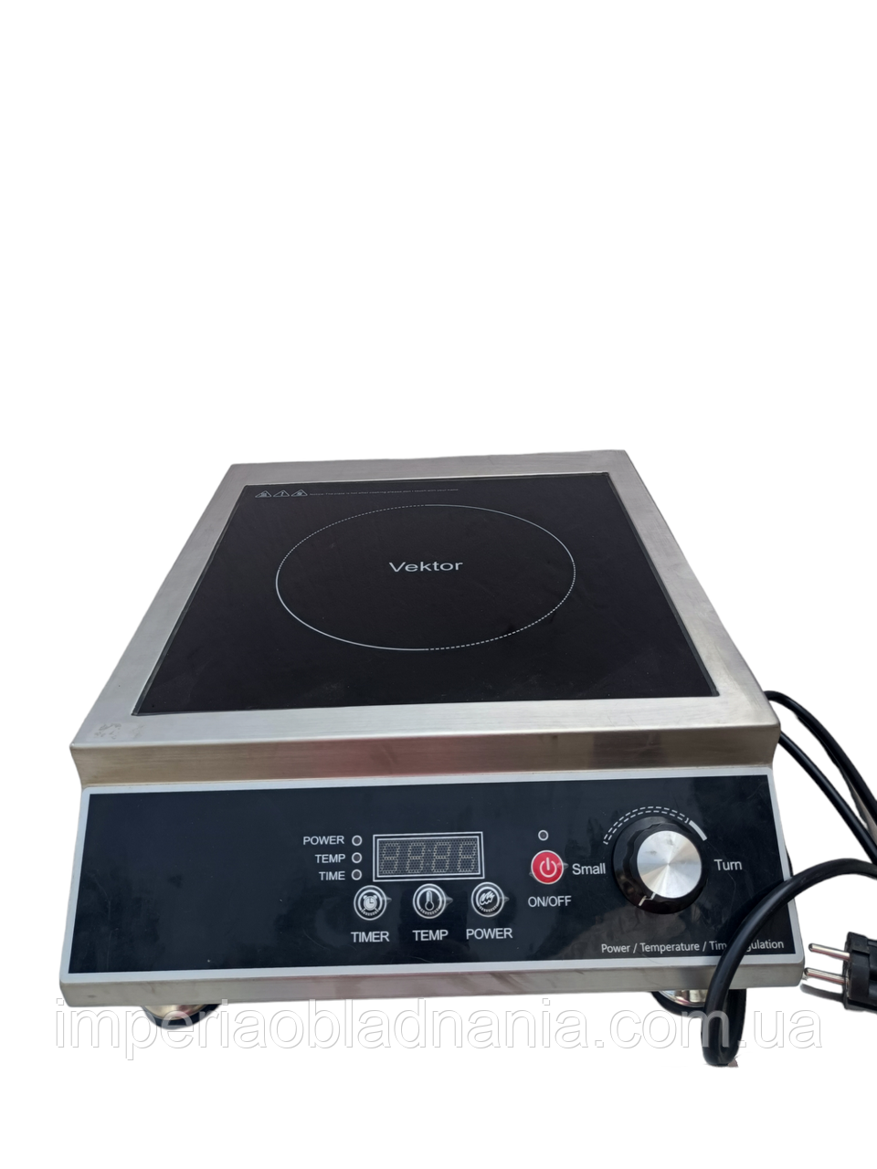 Настільна професійна індукційна плита Vektor  A 80 (3500вт)
