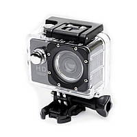 Спортивна екшн-камера A7 Action Camera з водонепроникним боксом + великий комплект кріплень, фото 8
