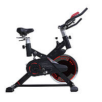 Велотренажер механічний підлоговий, надійний спін-байк для схуднення, здоров'я до 125 кг 125х48х115 см MS