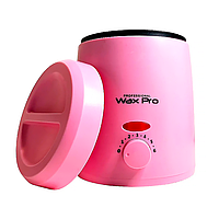 Воскоплав баночный Wax Pro 200 35 Вт для воска в гранулах, в таблетках, 200 мл, розовый