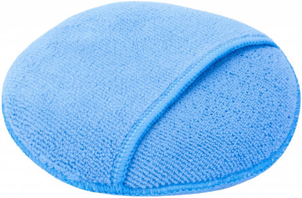 Аплікатор для нанесення восків CarDetailLab CDL Round Sponge, Синій, фото 1