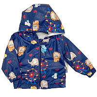 Куртка для мальчика с капюшоном 68-86(6-18мес.) арт.7473