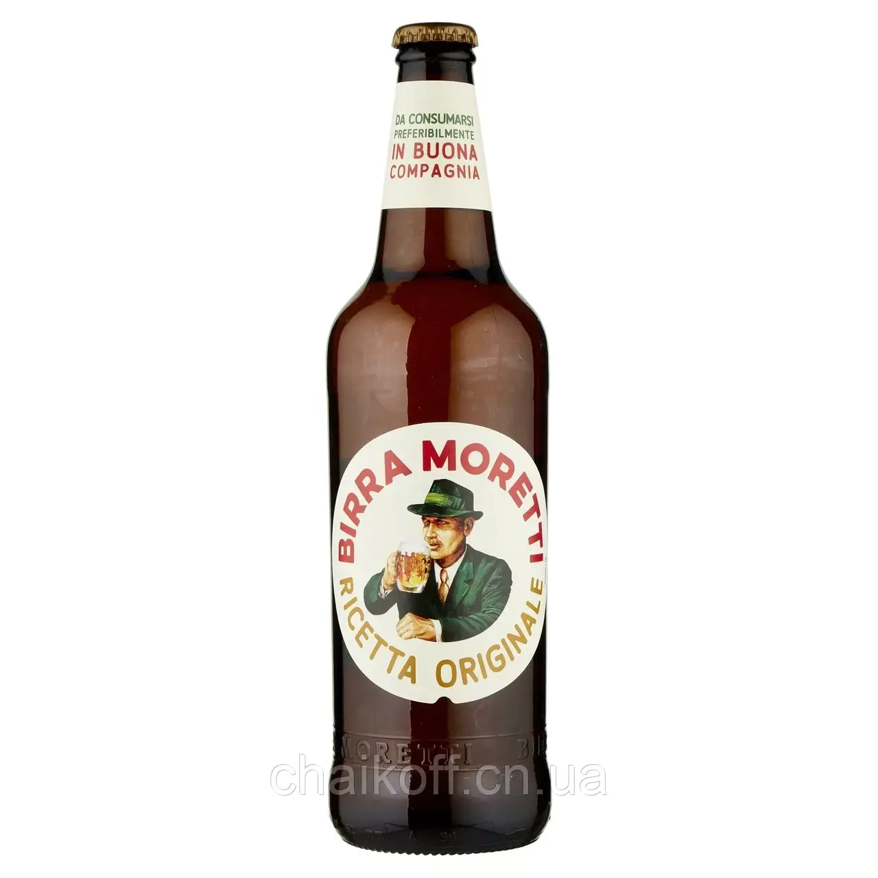 Пиво в пляшці Birra Moretti 0.33 мл Італія ( оригінал)
