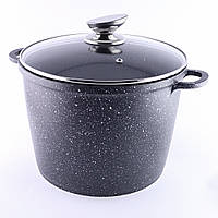 Каструля-казан Benson з мармуровим покриттям 6.8 л