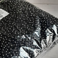 Перли чорний діаметр 0,4 см Вага упаковки 100 г приблизно 3500 шт.