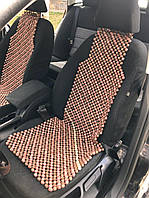 Деревянные накидки на сиденья авто накидка на кресло в машину накидка деревянная для автомобильных сидений