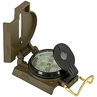 Компас Highlander Heavy Duty Folding Compass Olive Компас для військових ЗСУ компас