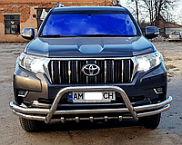 Защита переднего бампера - Кенгурятник Toyota Land Cruiser Prado 150 (17+)