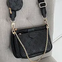 Louis Vuitton Pochete Multi Black 23 х 16 х 5 см женские сумочки и клатчи высокое качество
