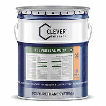 Клеверсил ПУ 2К / Cleverseal PU 2K сірий - двокомпонентний поліуретановий герметик к-т 12 кг, фото 3