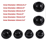 Кришка заглушка пильовик на фару для Led LED світлодіодних ламп ксенону, фото 3