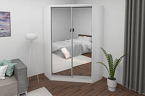 Шафа-купе кутова 2 двері (вис. 210) Алекса Меблі