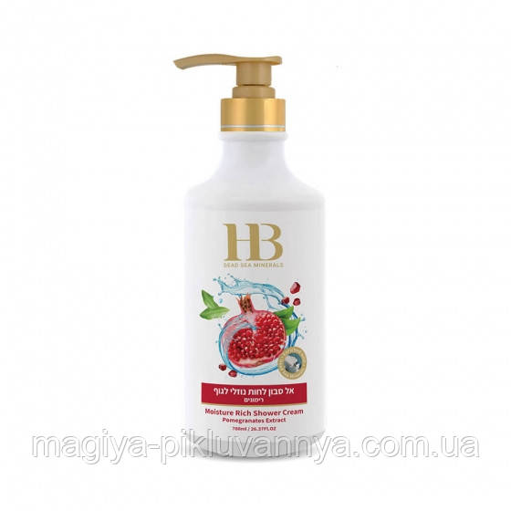 Крем-гель для душу Гранат Health and Beauty, 780 мл,арт: 326608