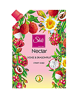 Жидкое крем-мыло Шик Shik Nectar Личи и питахайя в полимерном пакете 460 мл