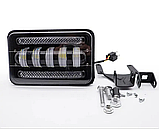 Фара діодна СТГ + ДХО+габарит 75w робочий LED-світло балка, фото 3