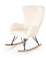 Кресло для отдыха LIBERTO 2 Halmar кремовый/черный/натуральный