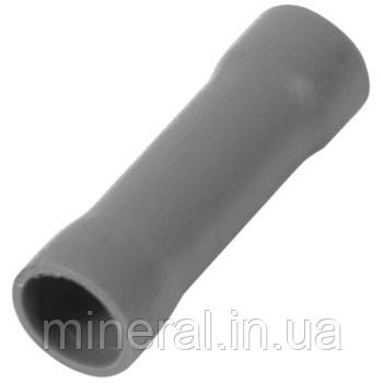 Гільза з'єднувальна ізольована  BV 2.grey 1,5-2,5 кв.мм, сіра