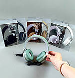 Навушники безпровідні C 57879  бездротові Bluetooth коричневого кольору , радіо, мікрофон, фото 4