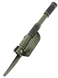 Лопата розкладна компактна Mil-Tec mini Olive 15525000.solve, фото 8