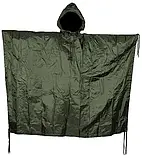 Тактичний Дощовик пончо Mil-Tec RIPSTOP 10630001.solve, фото 5