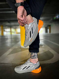 Grey orange adidas outlet
