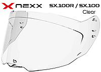 Визор прозрачный для шлемов Nexx SX.100R / SX.100, Clear