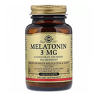 Мелатонин, Melatonin, Solgar, 3 мг, 120 таблеток