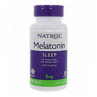 Мелатонин, Melatonin TR, Natrol, 3 мг, 100 таблеток