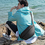 Сумка крос боді Mark Ryden Mike MR8368 водонепроникна (Чорний), фото 4