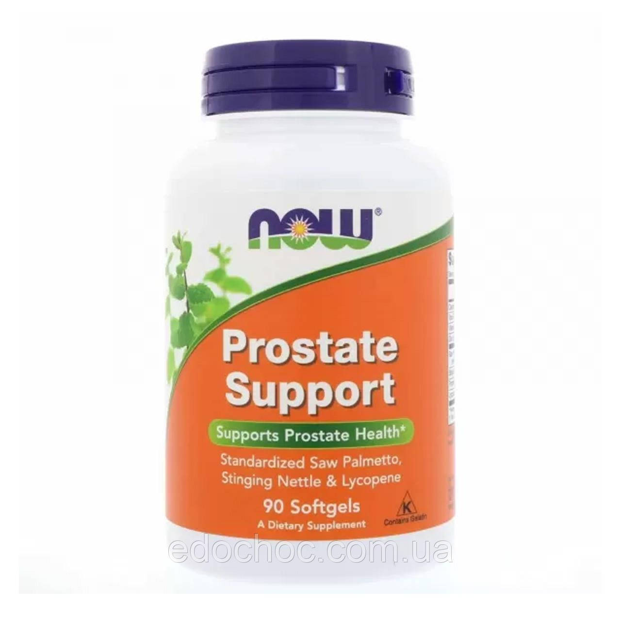 Підтримка простати, Prostate Support, Now Foods, 90 гелевих капсул NOW-03340