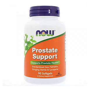 Підтримка простати, Prostate Support, Now Foods, 90 гелевих капсул