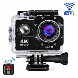 Спортивна екшн-камера S2 WiFi 4K Action Camera з великим комплектом занурення до 30м