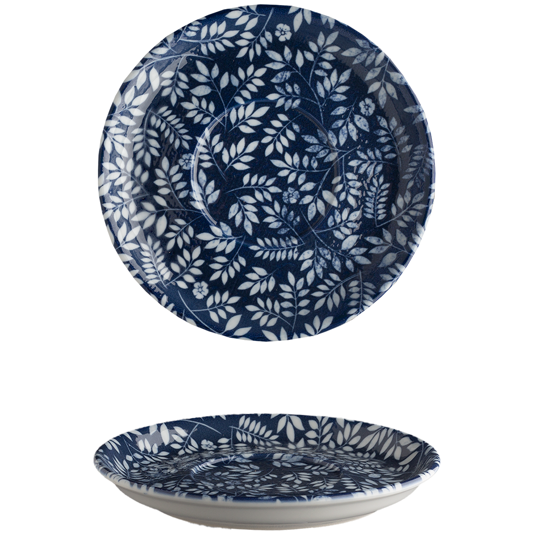 JOS1715-K0028 Блюдце 15 см серія "Josefine" декор "Blue Spring", фото 1