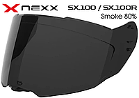 Визор с тонировкой Smoke 80% для шлемов Nexx SX.100 / SX.100R