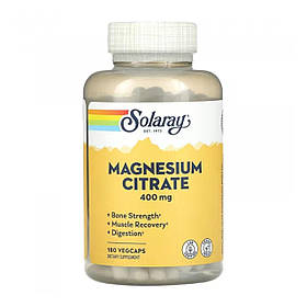 Цитрат магнію (Magnesium Citrate) 400 мг 180 капсул