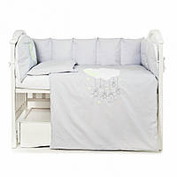 Постельный комплект Babycentre and Twins Moonlight 4011-BTMO-10, 6 элементов, World-of-Toys