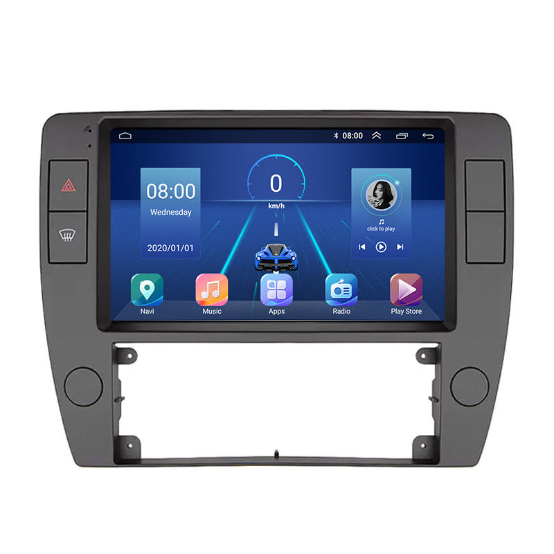 Al Штатна автомагнітола в машину для Volkswagen Passat B5 Рестайлінг 2000-2005 екран 9" 2/32Gb 4G Wi-Fi GPS Top VW, фото 1