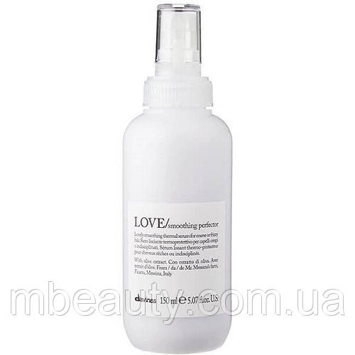 Davines LOVE smoothing perfector термосироватка для розгладження неслухняного та хвилястого волосся, 150 мл