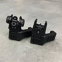 Мушка і цілик LD Turkish LP-16, під 45 градусів, на Picatinny, колір Чорний, Туреччина