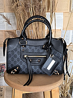 Люкс сумка Balenciaga & Gucci Neo Classic Bag Black