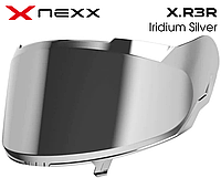 Визор зеркальный для шлема Nexx X.R3R, серебристый (Iridium Silver)