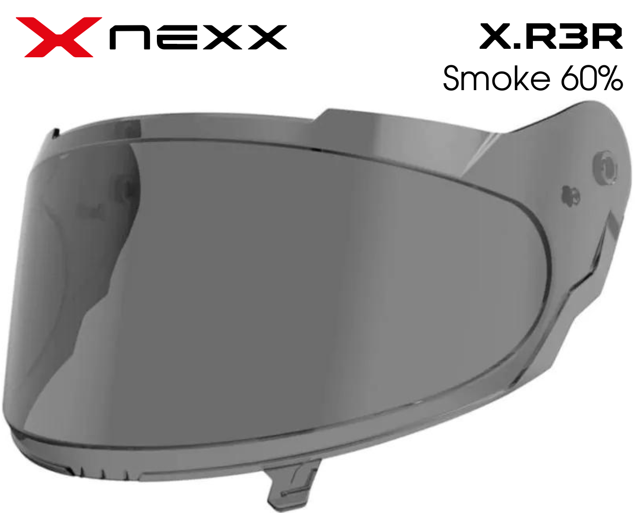 Визор тонированный для шлема Nexx X.R3R, затемненный 60% - фото 1 - id-p1870854307