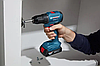 Потужний акумуляторний ударний дриль-шурупокрут Bosch Professional GSB 185-LI із 2 акб GBA 18V 2.0Ah, з/п GAL 18V-20 у кейсі, фото 10