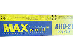 Елекроди АНО-21 Praktik (Е46), 5 мм, 5кг ТМ MAXWELD