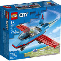 Конструктор LEGO City Great Vehicles Трюковый самолёт 59 деталей (60323) - Топ Продаж!