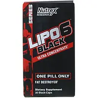 Жиросжигатель Lipo-6 Black UC Fat Destroyer 60 жидких капсул