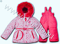 Комбинезон для девочки пух