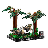 Конструктор LEGO Star Wars Диорама Погоня на спидере на Эндоре 608 деталей (75353) - Топ Продаж!