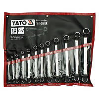 Набор инструментов Yato ключей накидных YT-0398 (YT-0398) - Топ Продаж!
