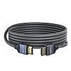 Кабель відео BlitzWolf HDMI 8K 48 Гбіт/с 1 м Dark Gray (BW-HDC5), фото 4